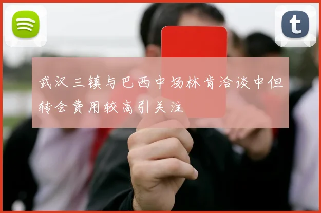 武汉三镇与巴西中场林肯洽谈中但转会费用较高引关注
